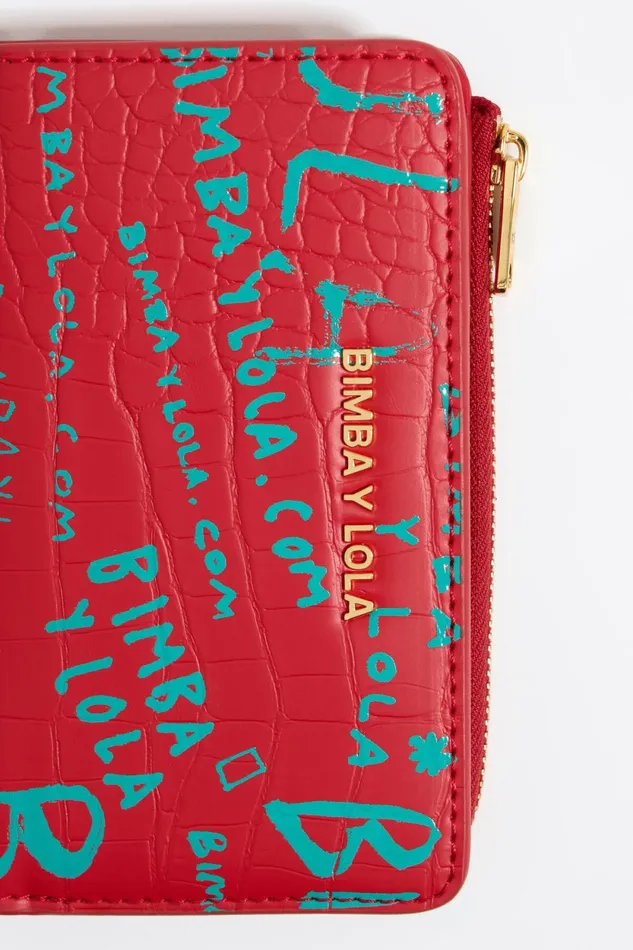 Red Mock Croc Purse Bimbaylolacom Red Women Bimba Y Lola Wallets And Coin Purses Red Mock Croc Purse Bimbaylolacom Red Women Bimba Y Lola Wallets And Coin Purses