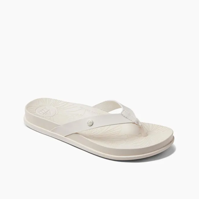 Reef Flip Flops Cushion Porto Cruz Whisper White 8211 Women Reef Flip Flops Cushion Porto Cruz Whisper White 8211 Women