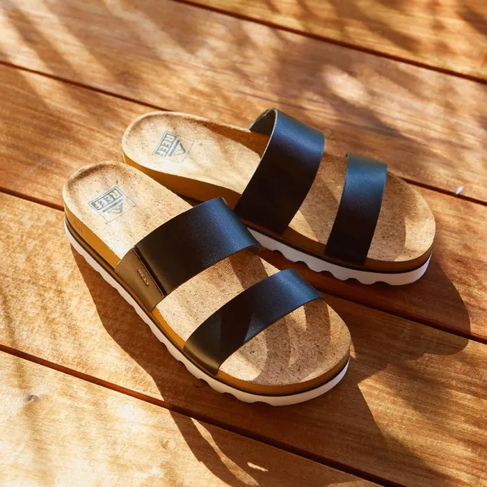 Reef Sandals Cushion Vista Hi Black 8211 Women