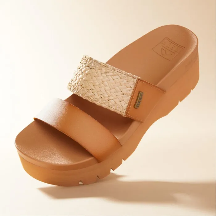 Reef Sandals Cushion Vista Higher Natural Raffia 8211 Women Reef Sandals Cushion Vista Higher Natural Raffia 8211 Women