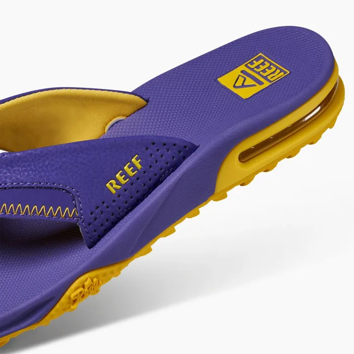 Reef Sandals Fanning Pregame Purplegold 8211 Men Reef Sandals Fanning Pregame Purplegold 8211 Men