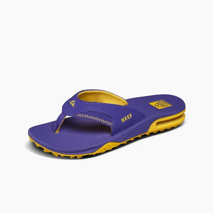 Reef Sandals Fanning Pregame Purplegold 8211 Men Reef Sandals Fanning Pregame Purplegold 8211 Men