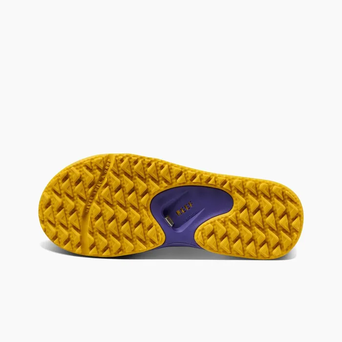 Reef Sandals Fanning Pregame Purplegold 8211 Men Reef Sandals Fanning Pregame Purplegold 8211 Men