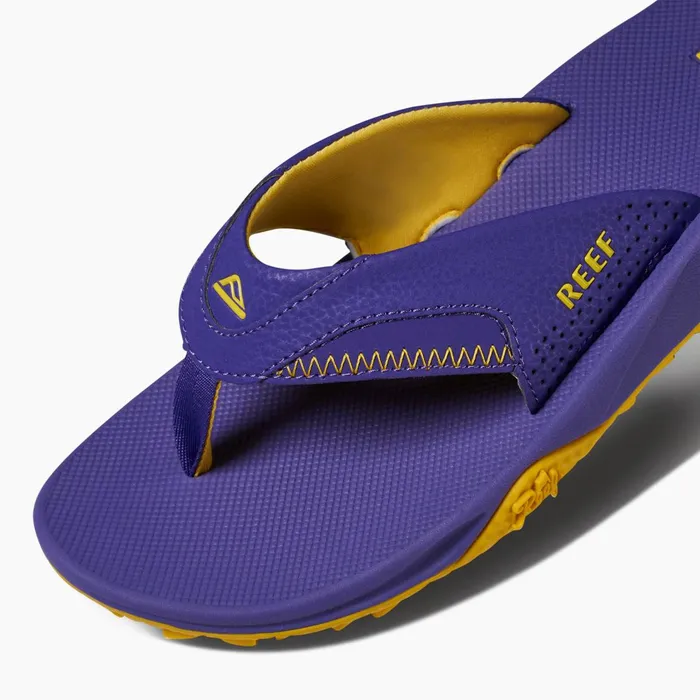 Reef Sandals Fanning Pregame Purplegold 8211 Men Reef Sandals Fanning Pregame Purplegold 8211 Men