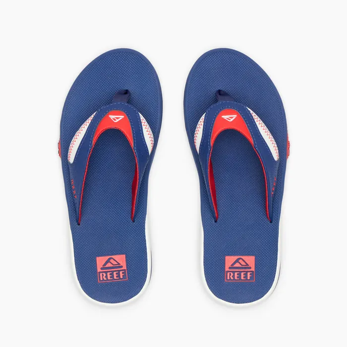 Reef Sandals Fanning Pregame Redwhiteblue 8211 Men