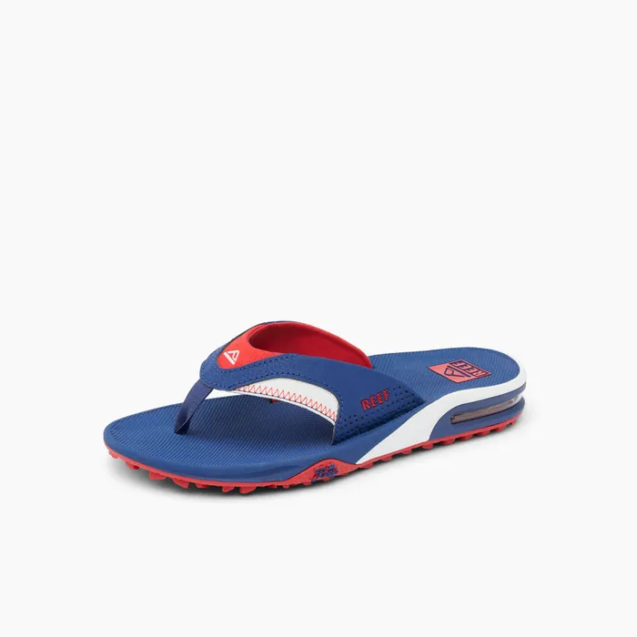 Reef Sandals Fanning Pregame Redwhiteblue 8211 Men