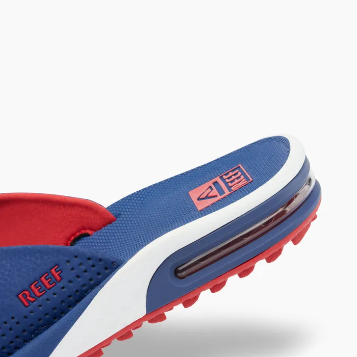 Reef Sandals Fanning Pregame Redwhiteblue 8211 Men