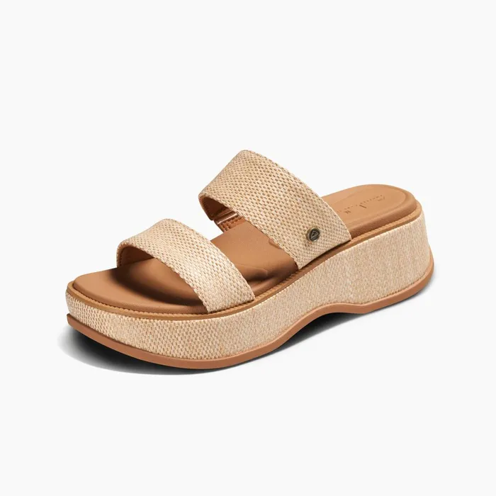 Reef Sandals Lofty Lux Hi Tan Raffia 8211 Women Reef Sandals Lofty Lux Hi Tan Raffia 8211 Women