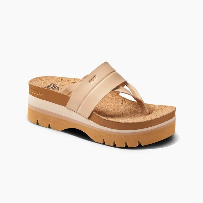 Reef Sandals Vista Higher Lennox Seashell 8211 Women Reef Sandals Vista Higher Lennox Seashell 8211 Women