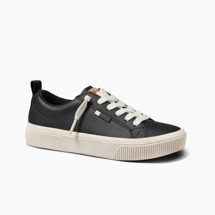Reef Shoes Lay Day Dawn Black Leather 8211 Women Reef Shoes Lay Day Dawn Black Leather 8211 Women