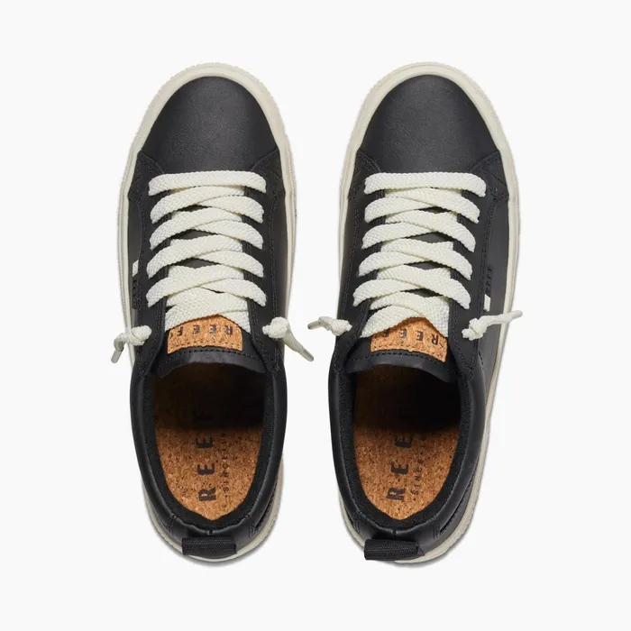 Reef Shoes Lay Day Dawn Black Leather 8211 Women Reef Shoes Lay Day Dawn Black Leather 8211 Women