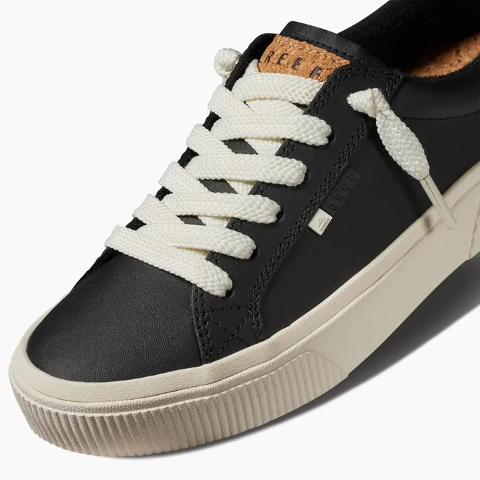 Reef Shoes Lay Day Dawn Black Leather 8211 Women Reef Shoes Lay Day Dawn Black Leather 8211 Women