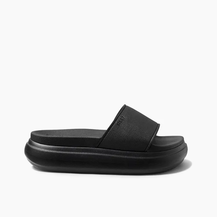 Reef Slides Cushion Bondi Bay Blackblack 8211 Women