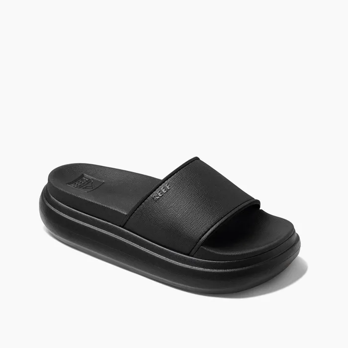 Reef Slides Cushion Bondi Bay Blackblack 8211 Women Reef Slides Cushion Bondi Bay Blackblack 8211 Women