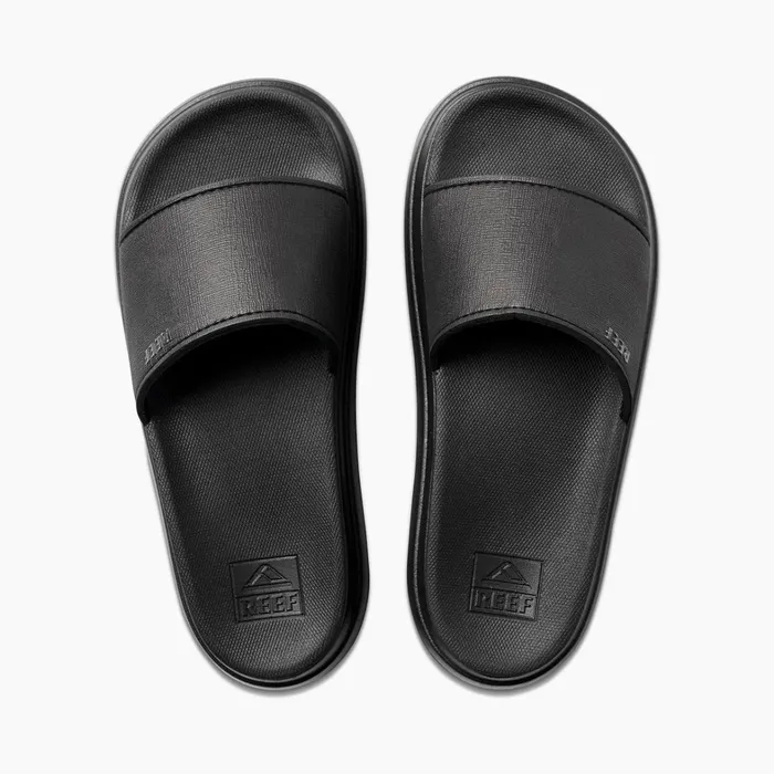 Reef Slides Cushion Bondi Bay Blackblack 8211 Women Reef Slides Cushion Bondi Bay Blackblack 8211 Women
