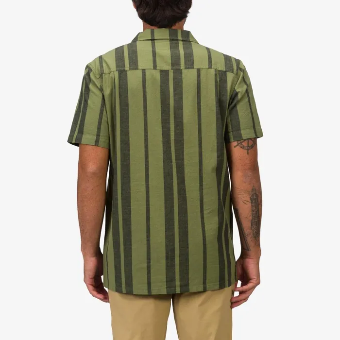 Reef TShirts and Shirts Angelo Short Sleeve Camp Shirt Olivine 8211 Men Reef TShirts and Shirts Angelo Short Sleeve Camp Shirt Olivine 8211 Men