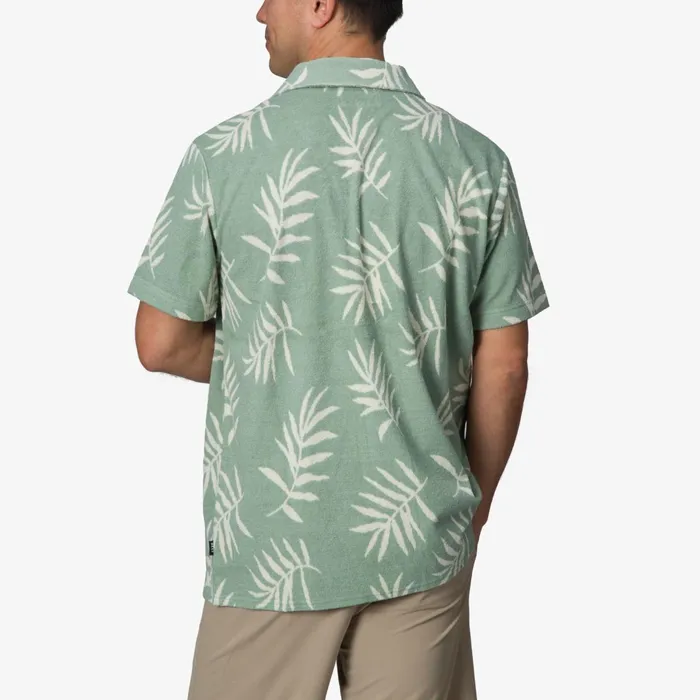 Reef TShirts and Shirts Kenji Short Sleeve Terry Knit Shirt Almond Milk 8211 Men Reef TShirts and Shirts Kenji Short Sleeve Terry Knit Shirt Almond Milk 8211 Men