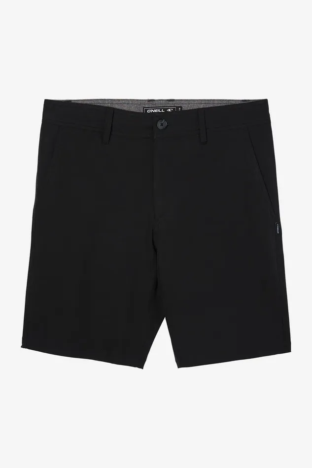 RESERVE LIGHT CHECK 21034 HYBRID SHORTS Black Men O039NEILL Clothing