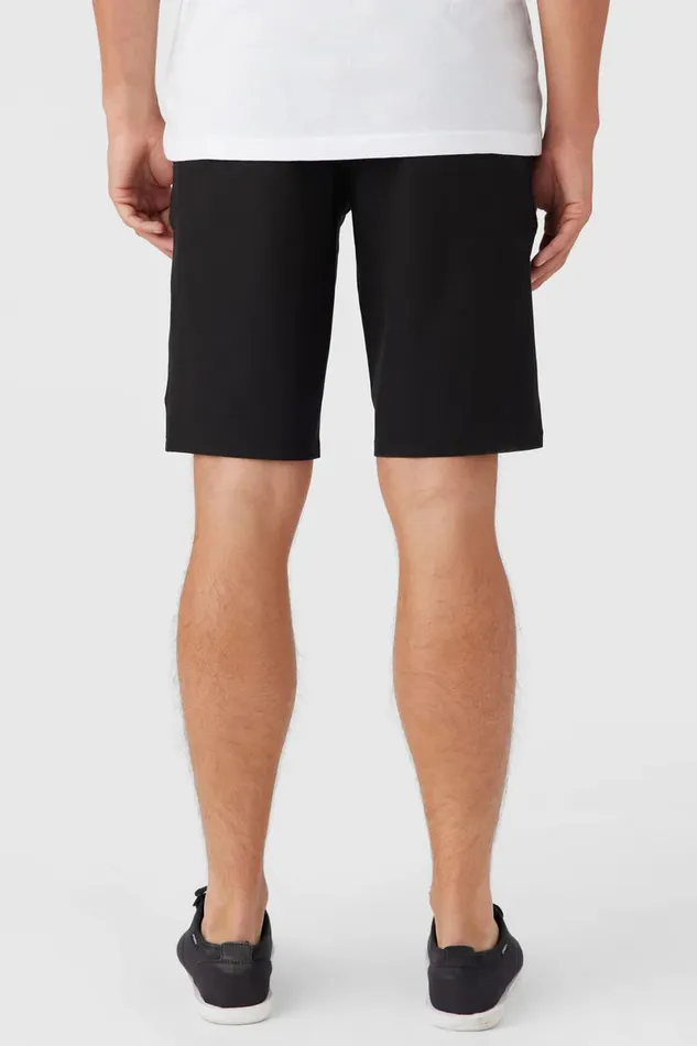 RESERVE LIGHT CHECK 21034 HYBRID SHORTS Black Men O039NEILL Clothing