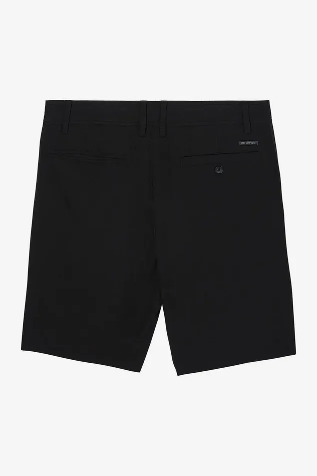 RESERVE LIGHT CHECK 21034 HYBRID SHORTS Black Men O039NEILL Clothing