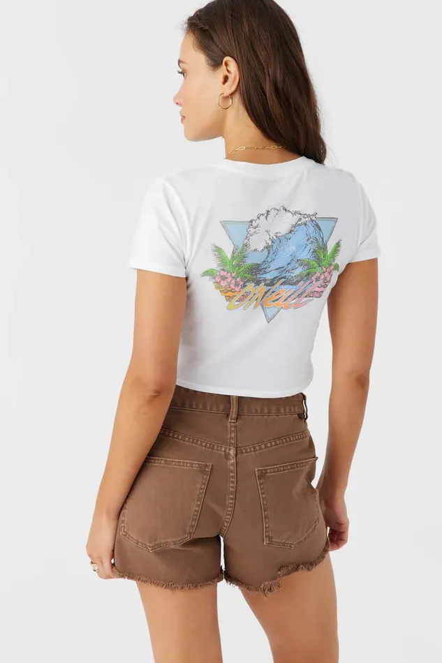 RETRO HAWAII TEE White Women O039NEILL Clothing