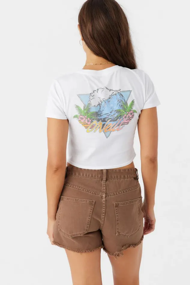 RETRO HAWAII TEE White Women O039NEILL Clothing