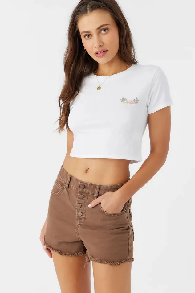 RETRO HAWAII TEE White Women O039NEILL Clothing
