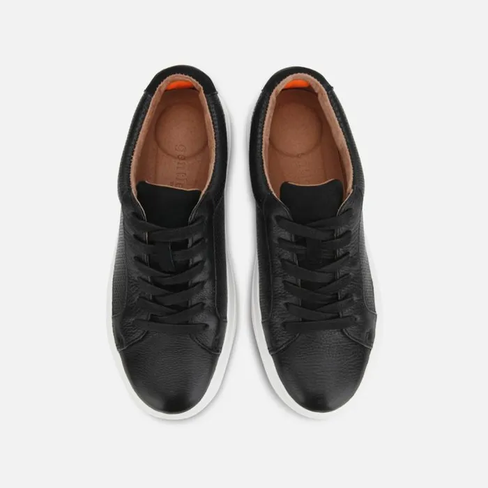 Rosette Leather Platform Sneaker Black Women Kenneth Cole Sneakers