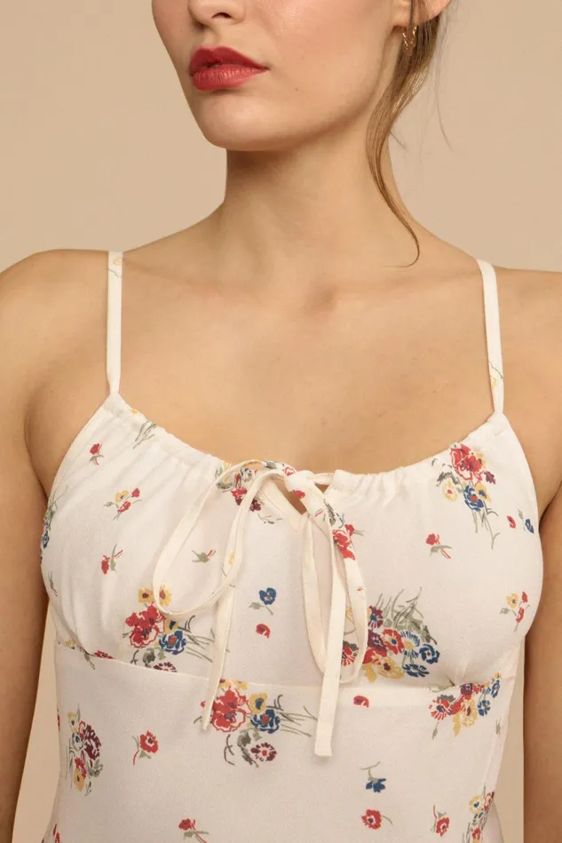 Rouje DARIA Dress Ecru Bouquet Du Sud Women Dresses