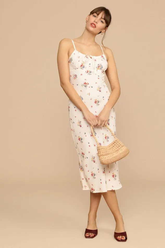Rouje DARIA Dress Ecru Bouquet Du Sud Women Dresses