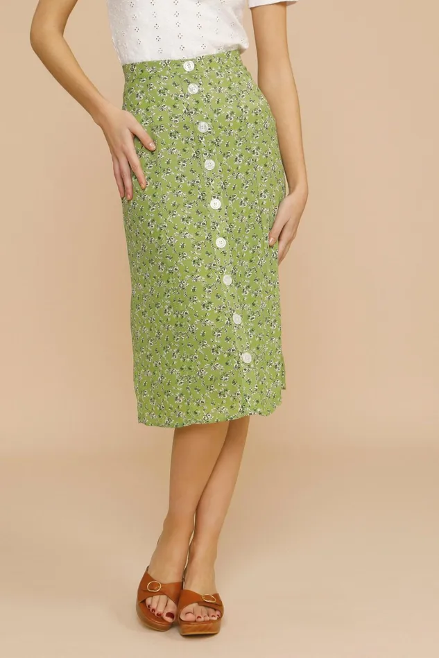 Rouje ELIOT Skirt Rosita Vert Women Skirts
