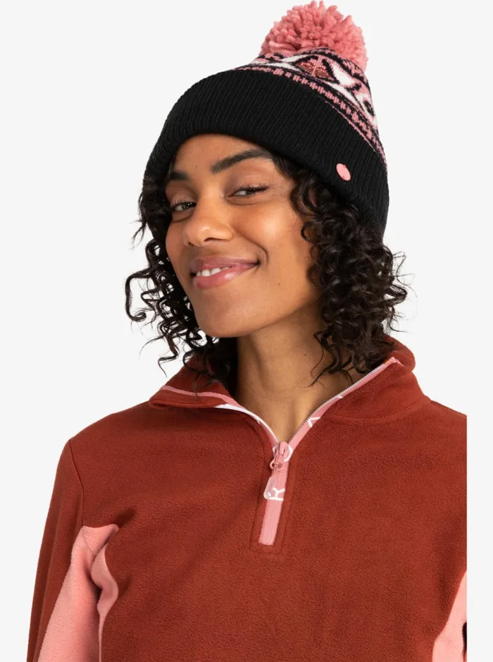 Roxy Beanies Silver Speke Beanie True Black 8211 Women