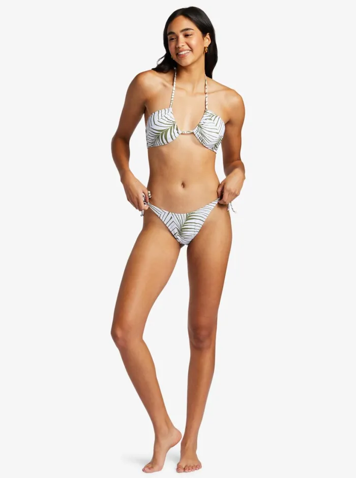 Roxy Bikinis Beach Classics Fashion Triangle Bikini Top Palm Tree Dreams 8211 Women