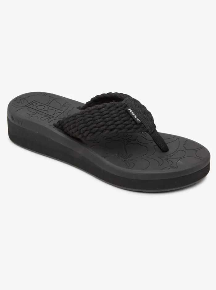 Roxy Flip Flops Caila FlipFlops Black 8211 Women