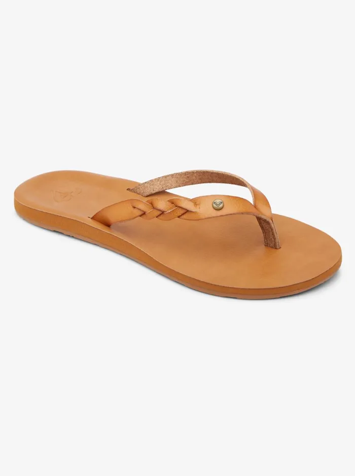 Roxy Flip Flops Liza FlipFlops Tanbrown 8211 Women