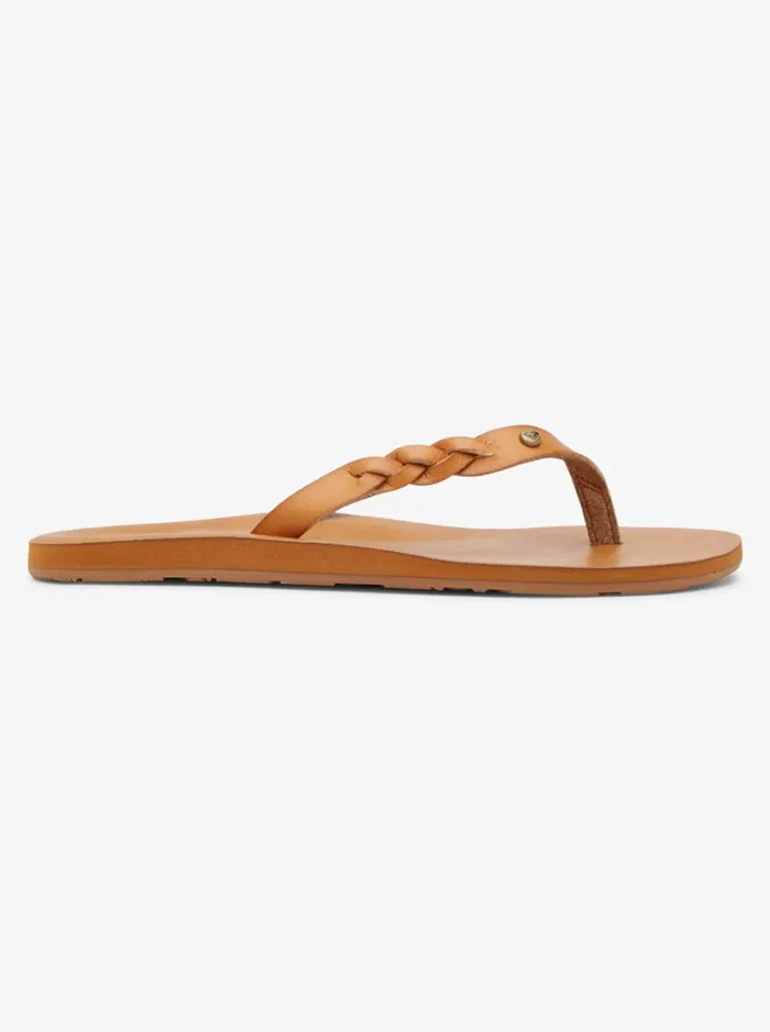 Roxy Flip Flops Liza FlipFlops Tanbrown 8211 Women