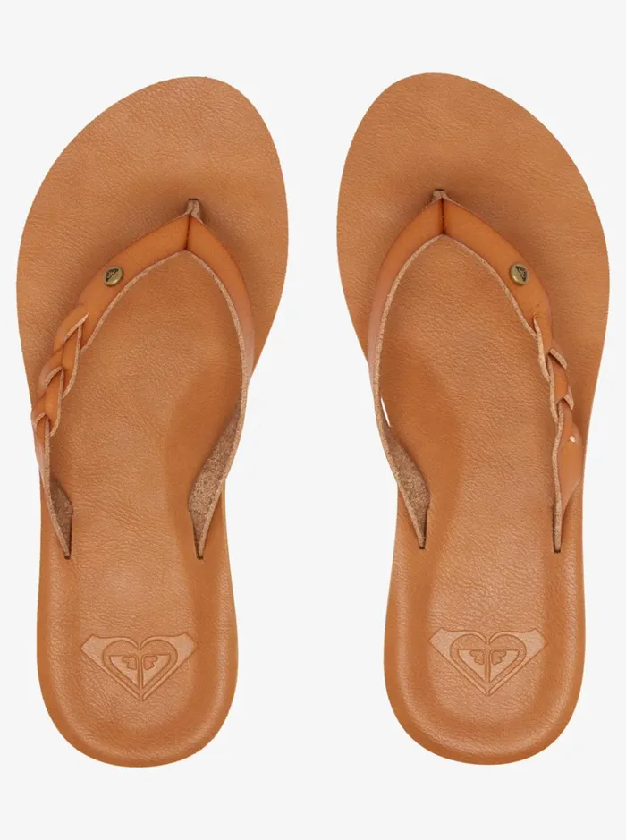 Roxy Flip Flops Liza FlipFlops Tanbrown 8211 Women
