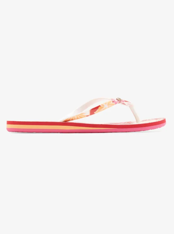 Roxy Flip Flops Portofino FlipFlops True Redyellow 8211 Women