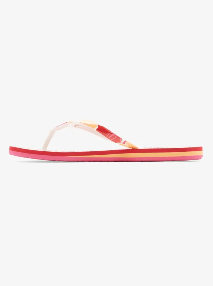 Roxy Flip Flops Portofino FlipFlops True Redyellow 8211 Women