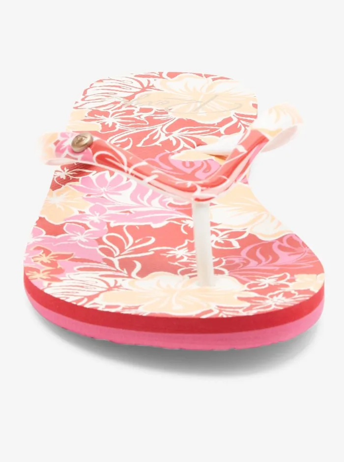 Roxy Flip Flops Portofino FlipFlops True Redyellow 8211 Women