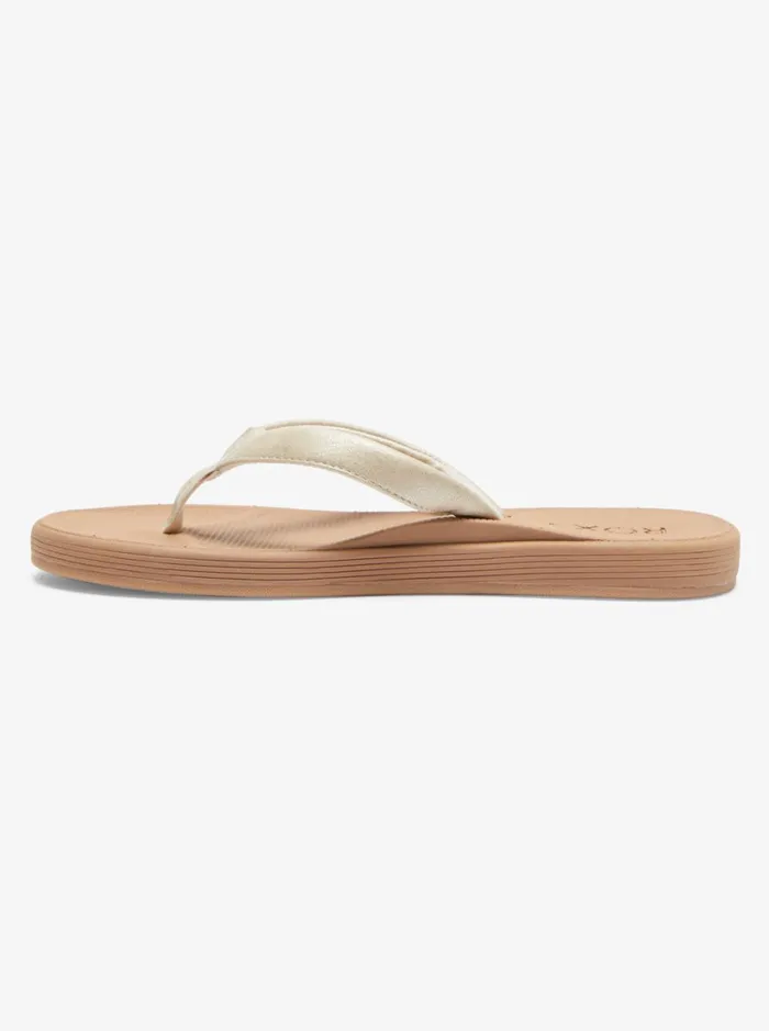 Roxy Flip Flops Solana Sandals Gold 8211 Women