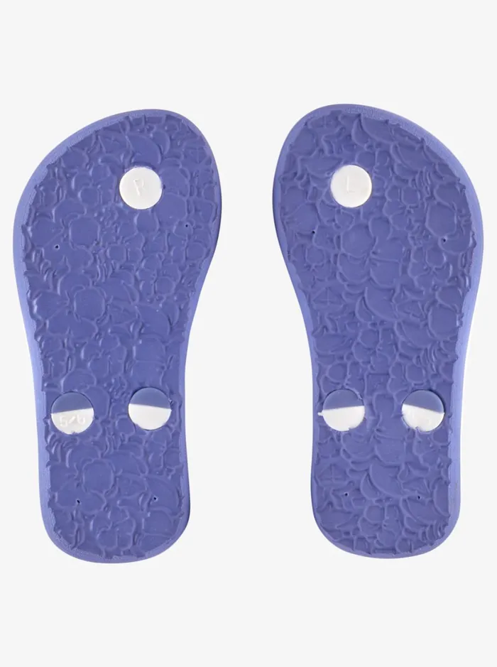 Roxy Shoes and Sandals Toddler039s Tahiti FlipFlops Blue Depths 8211 Women