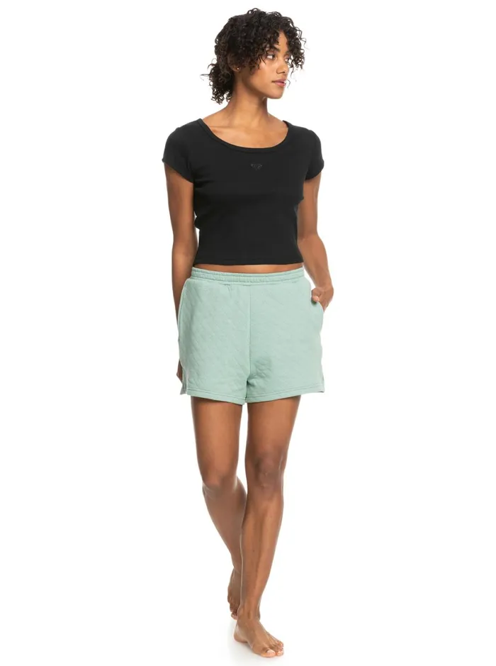 Roxy Shorts Surf Break Elasticated Lounge Shorts Blue Surf 8211 Women