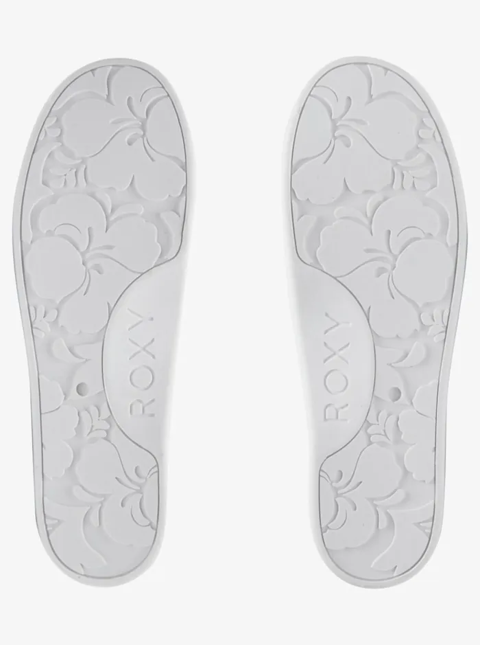 Roxy Sneakers Bayshore Shoes Whitecrazy Pinkorange 8211 Women