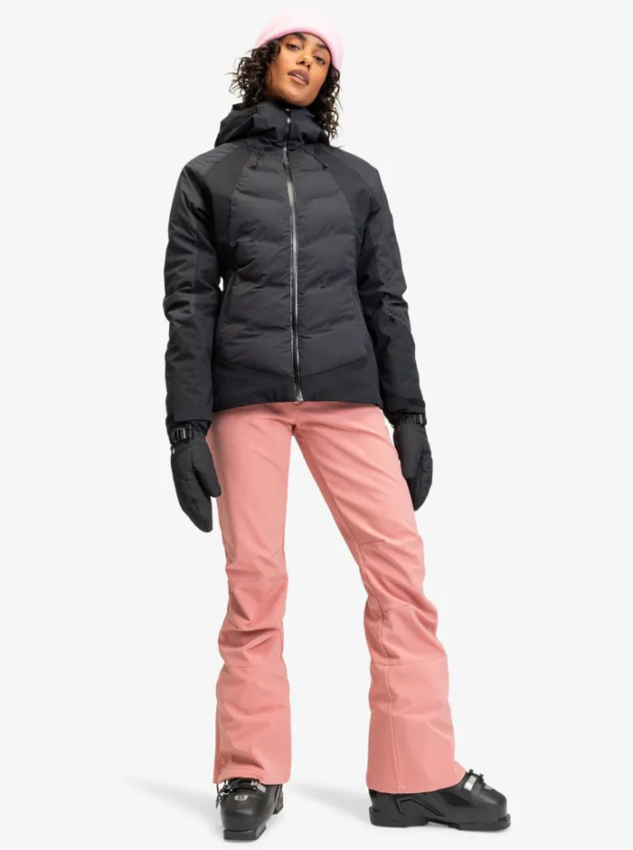Roxy Snow Jackets Dusk Technical Snow Jacket True Black 8211 Women
