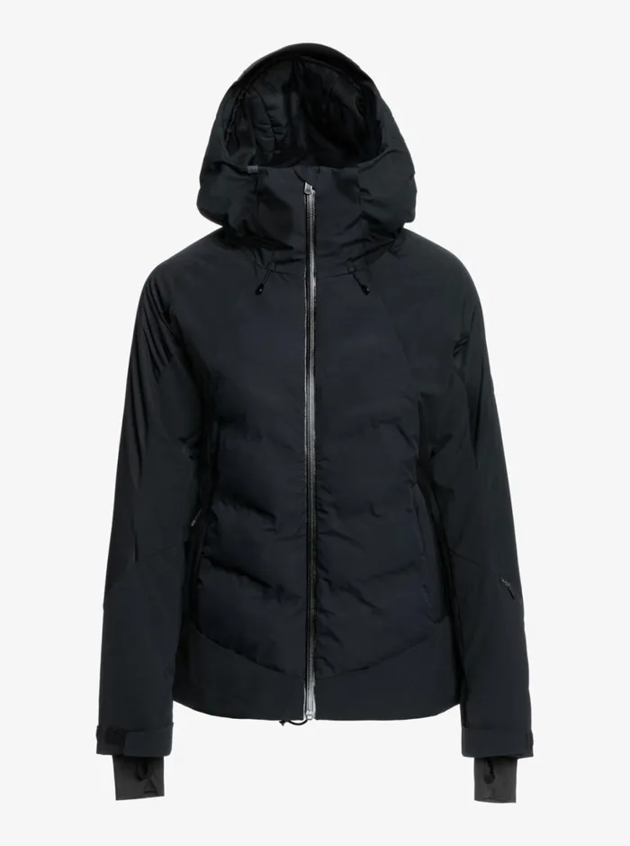 Roxy Snow Jackets Dusk Technical Snow Jacket True Black 8211 Women
