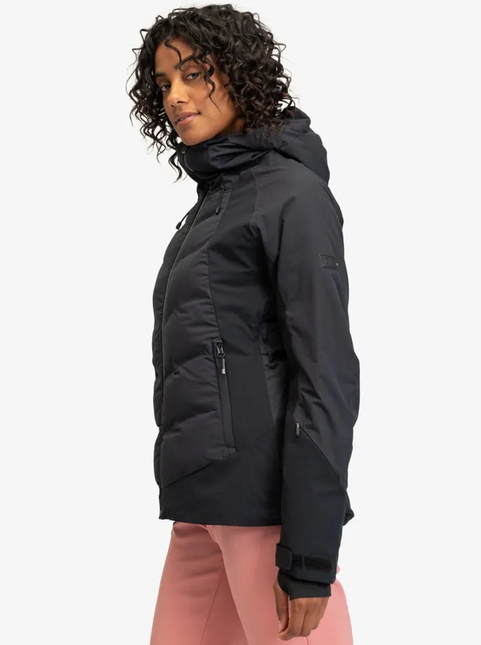 Roxy Snow Jackets Dusk Technical Snow Jacket True Black 8211 Women