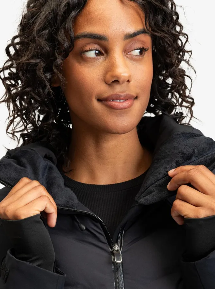 Roxy Snow Jackets Dusk Technical Snow Jacket True Black 8211 Women