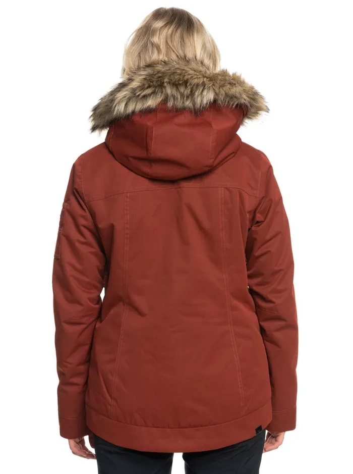 Roxy Snow Jackets Meade Technical Snow Jacket Smoked Paprika 8211 Women