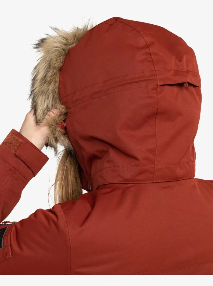 Roxy Snow Jackets Meade Technical Snow Jacket Smoked Paprika 8211 Women